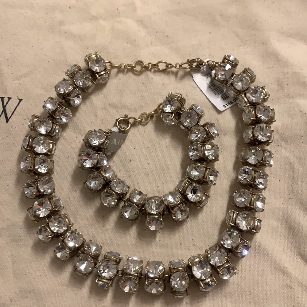JCrew Necklace and Bracelet set